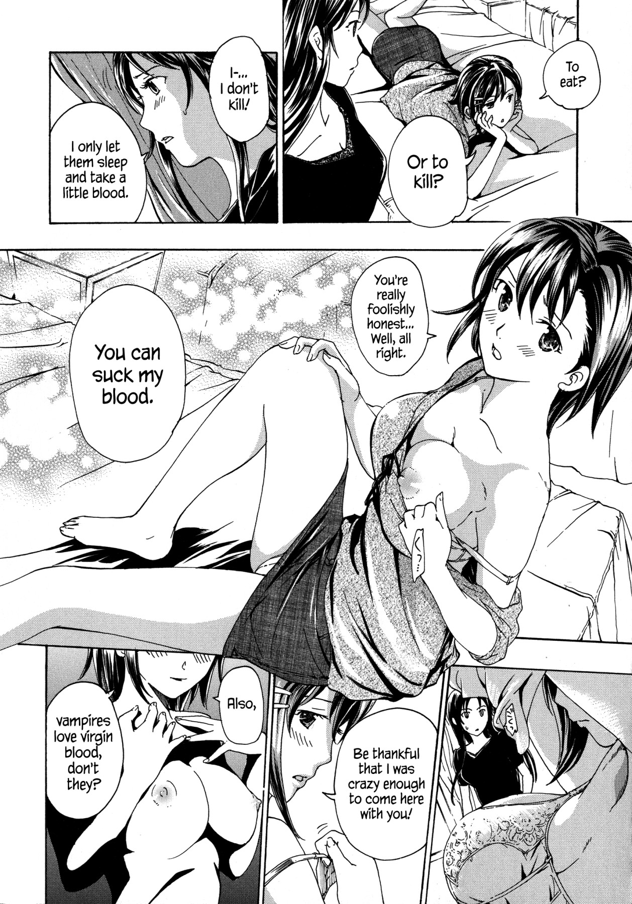 Hentai Manga Comic-Vampire Girl Black Lily-Read-44